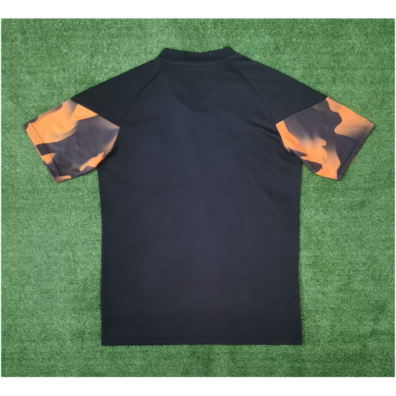 Mens Olympique Marseille Short Training Jersey Black 2023/24