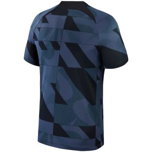 Mens Barcelona Academy Pro Performance Pre-Match Top Navy Jersey 2023/24
