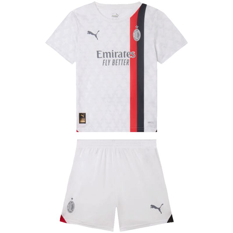 Kids AC Milan Kit Away Jersey+Shorts 2023/24