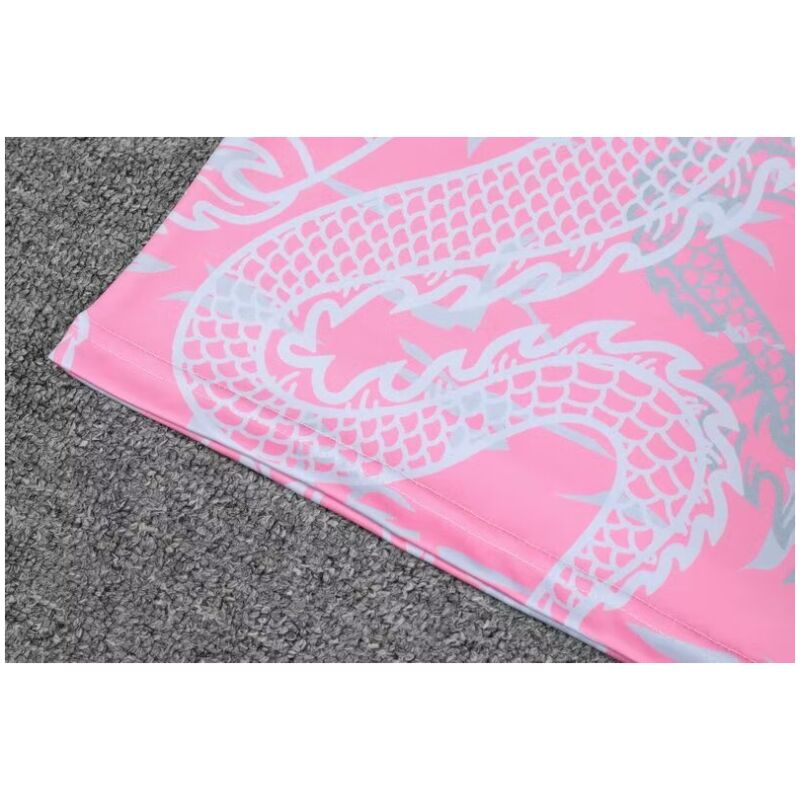 Mens Real Madrid Training Suit Pink Dragon 2023/24