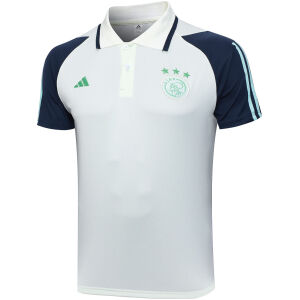 Mens Ajax Polo Shirt Light Greenish 2023/24