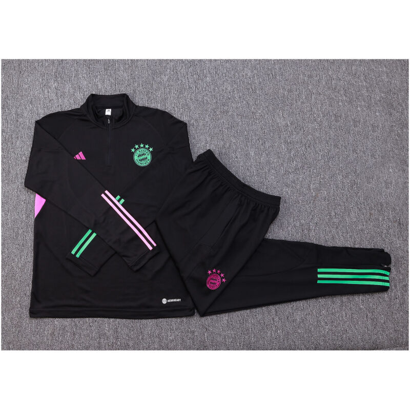 Kids Bayen Munich Training Suit Black 2023/24