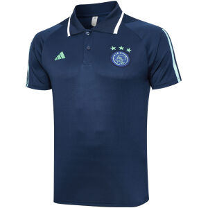 Mens Ajax Polo Shirt Royal 2023/24