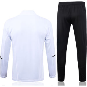Mens Bayern Munich Jacket + Pants Training Suit White 2023/24