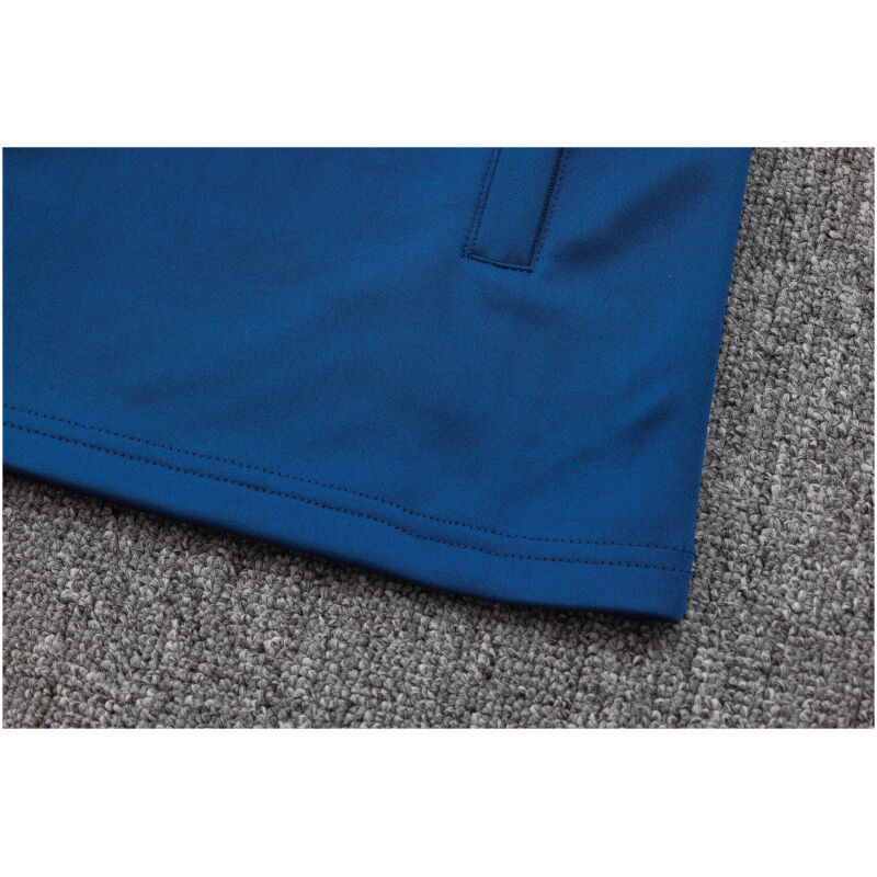 Mens Olympique Marseille Jacket + Pants Training Suit Blue 2023/24