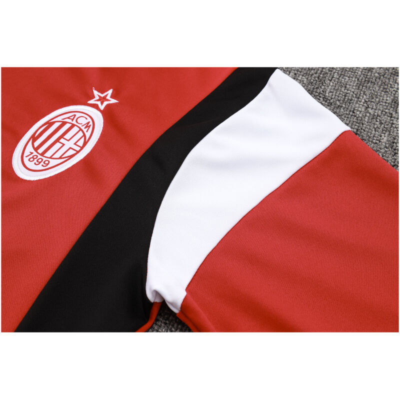 Mens AC Milan Training Suit Red 2023/24
