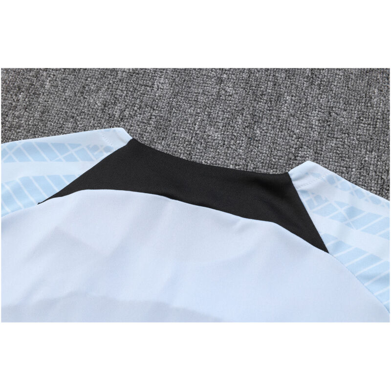 Mens Inter Milan Short Training Suit Pale Blue 2023/24