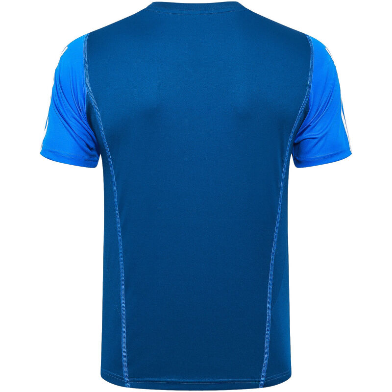 Mens Manchester United Short Training Jersey Blue 2023/24