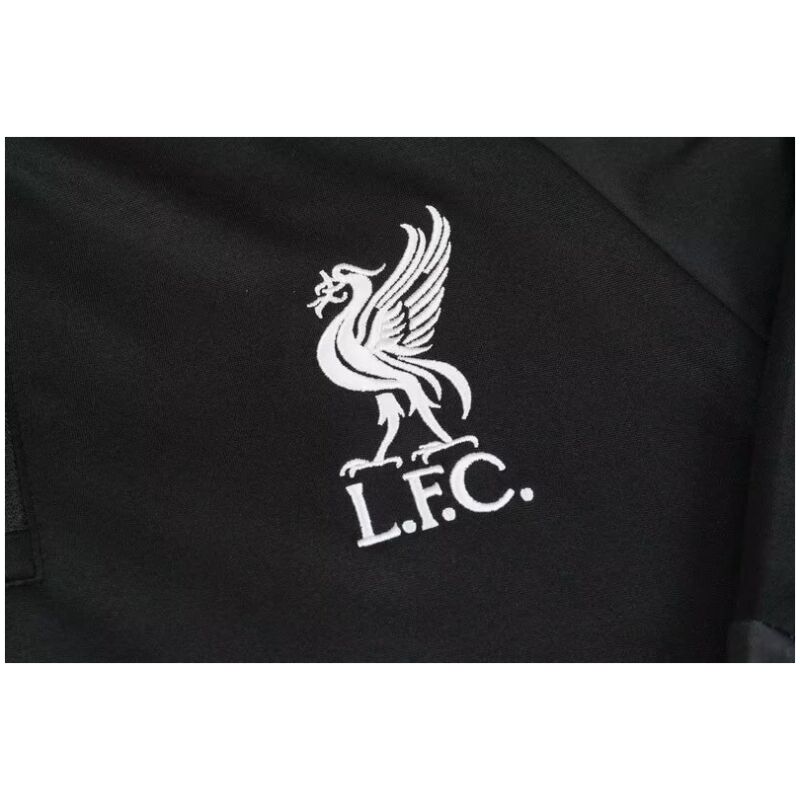Mens Liverpool Training Suit Black 2023/24