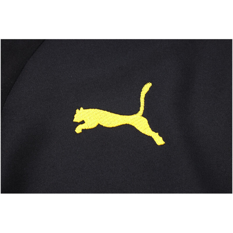Mens Borussia Dortmund Jacket + Pants Training Suit Black Print 2023/24