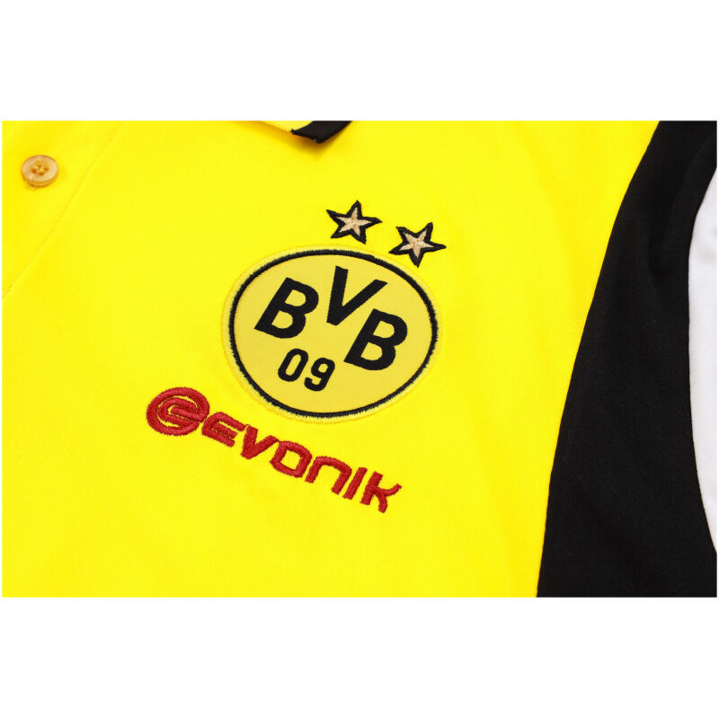 Mens Borussia Dortmund Polo Shirt Yellow II 2023/24