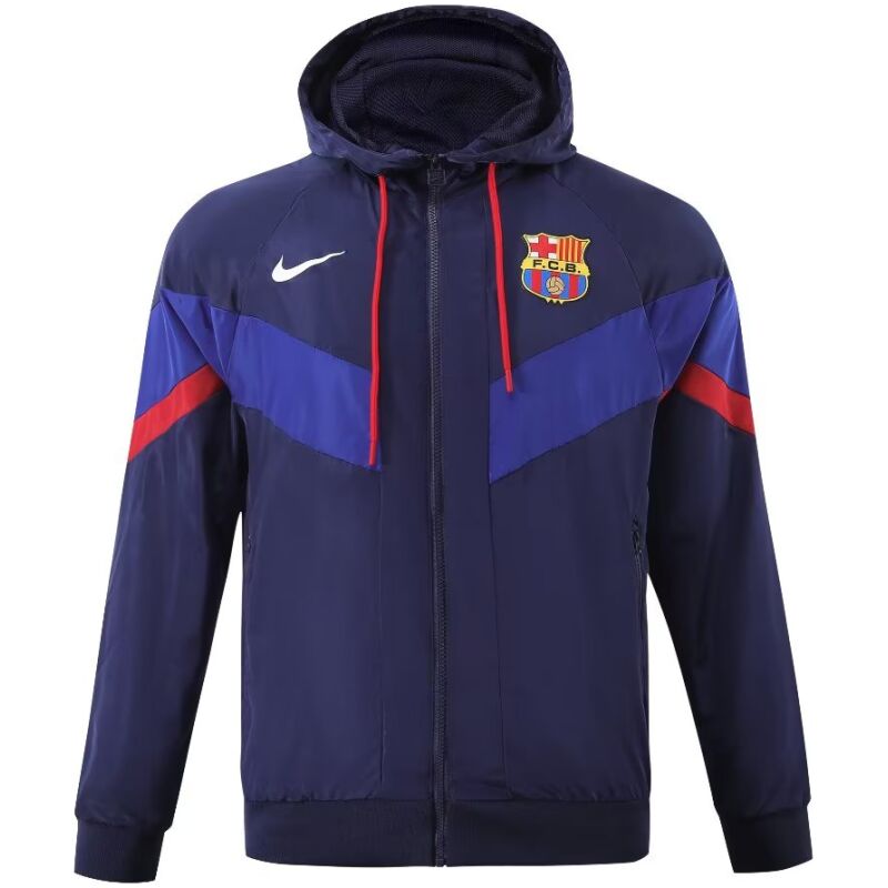 Mens Barcelona All Weather Windrunner Jacket Royal 2023/24