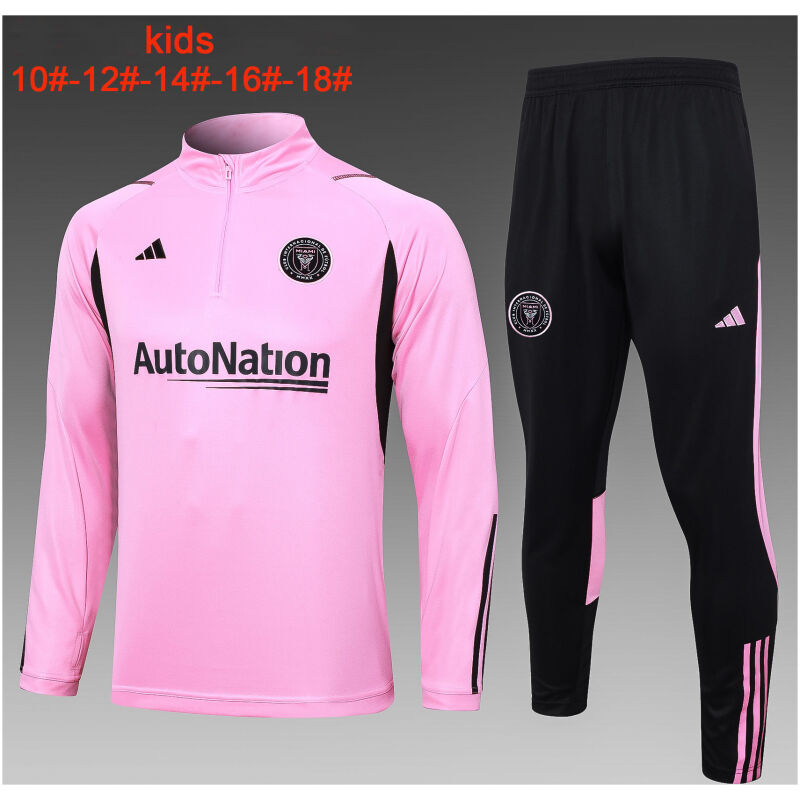 Kids Inter Miami C.F. Training Suit Pink 2023/24