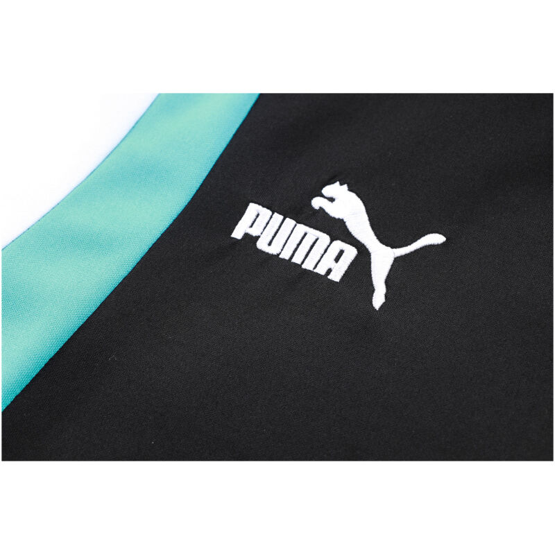 Mens Olympique Marseille Jacket + Pants Training Suit Black 2023/24