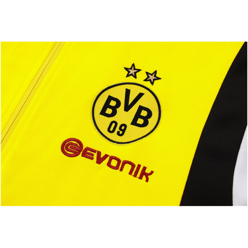 Mens Borussia Dortmund Jacket + Pants Training Suit Yellow 2023/24