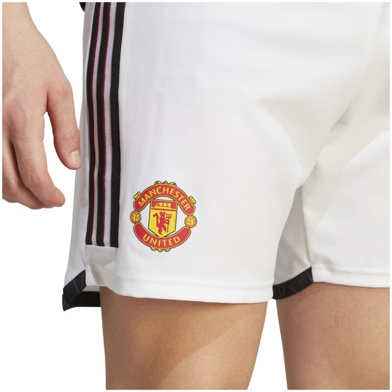 Mens Manchester United Home Authentic White Shorts 2023/24 – Match