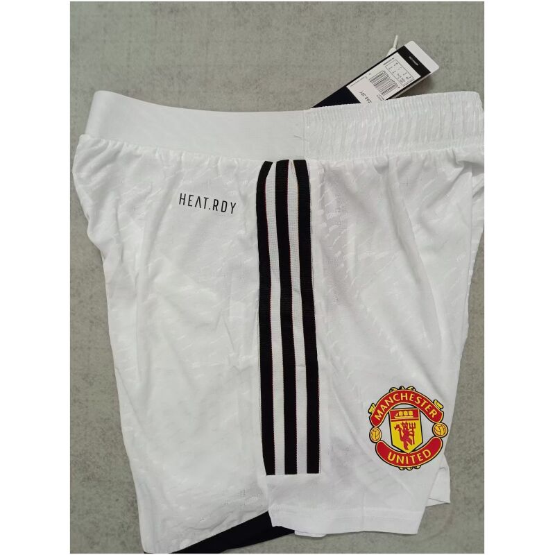 Mens Manchester United Home Authentic White Shorts 2023/24 – Match