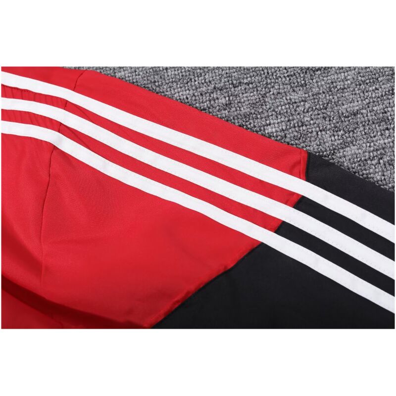 Mens Manchester United All Weather Windrunner Jacket Red – Black 2023/24