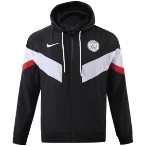 Mens PSG All Weather Windrunner Jacket Black 2023/24