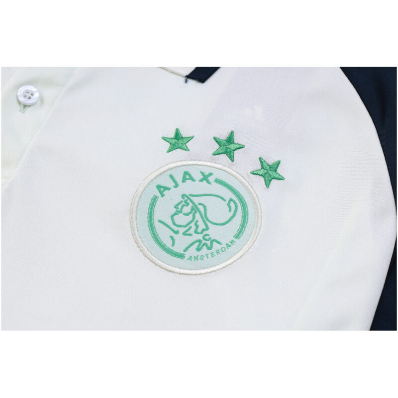 Mens Ajax Polo Shirt Light Greenish 2023/24