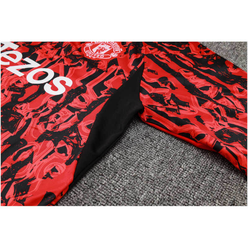 Mens Manchester United Training Suit Red 2023/24