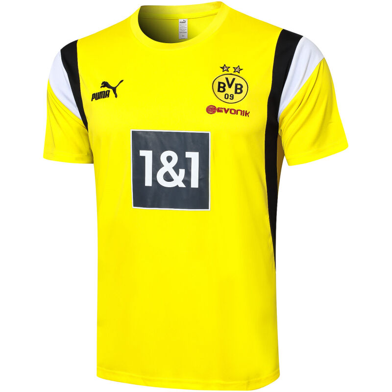 Herren Borussia Dortmund Kurzes Trainingstrikot Gelb 2023/24