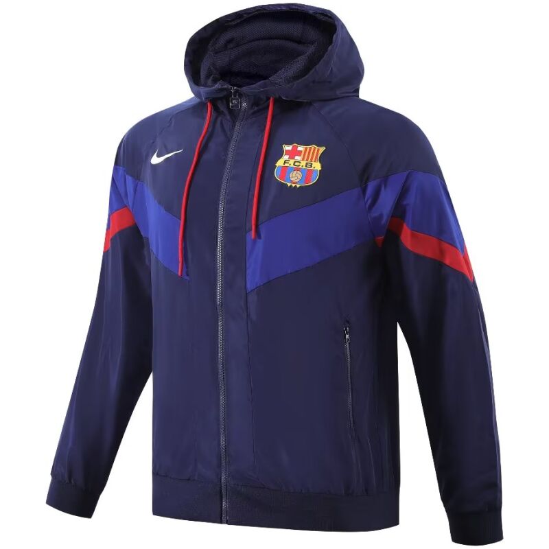 Mens Barcelona All Weather Windrunner Jacket Royal 2023/24