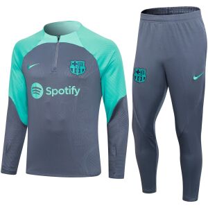 Mens Barcelona Training Suit Grey 2023/24