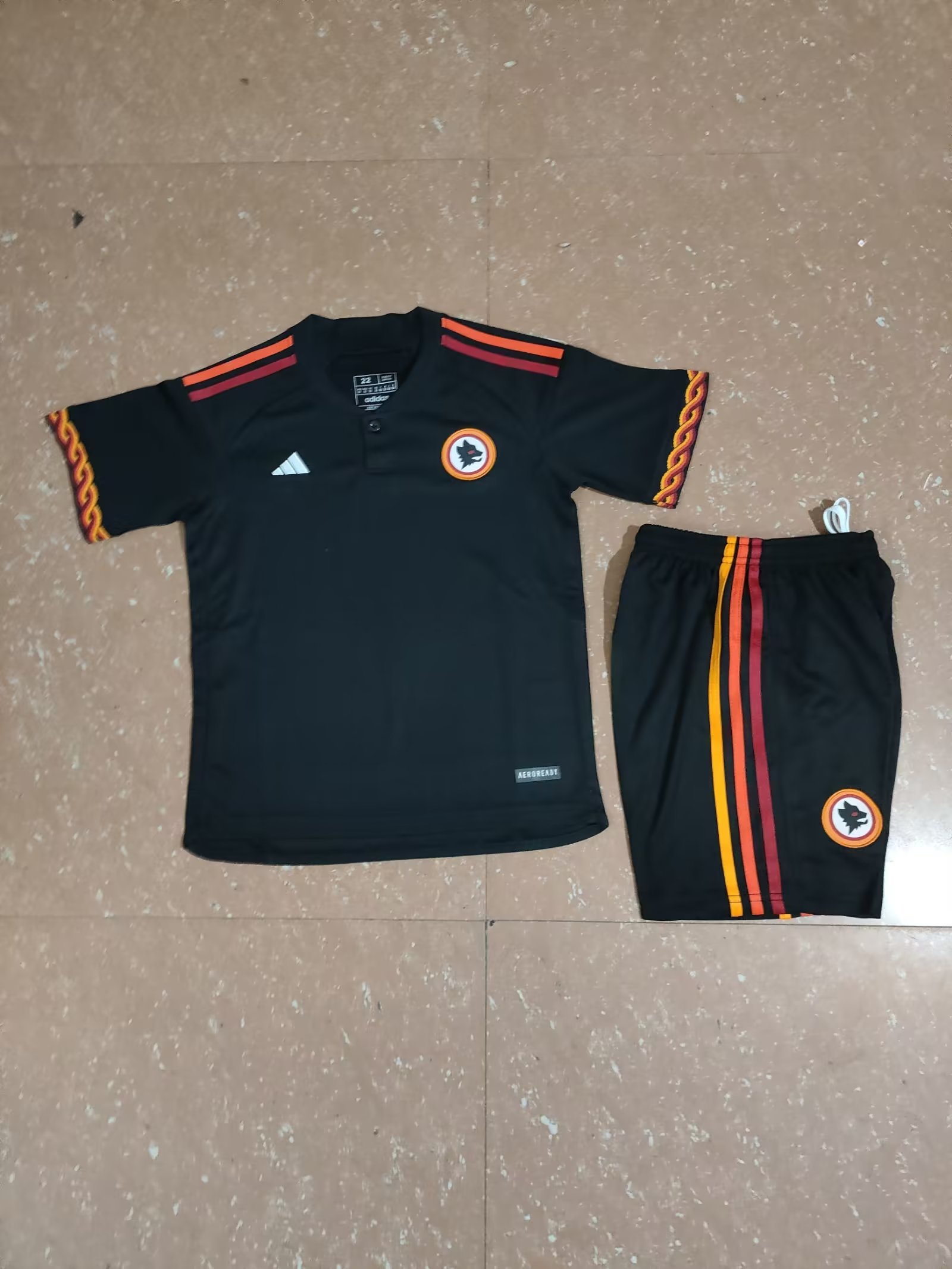 Kids Roma Third Jersey 2023/24