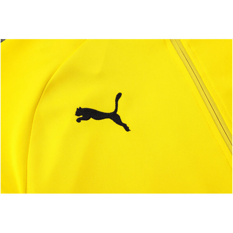 Mens Borussia Dortmund Jacket + Pants Training Suit Yellow Print 2023/24