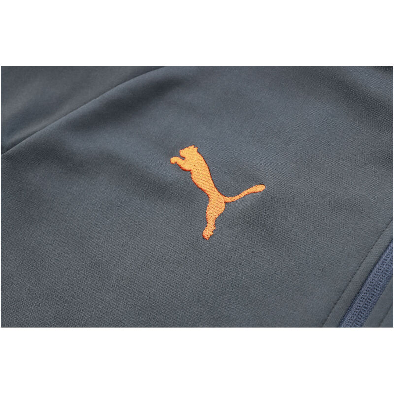 Mens Manchester City Jacket + Pants Training Suit Grey 2023/24