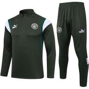 Mens Manchester City Training Suit Dark Green 2023/24