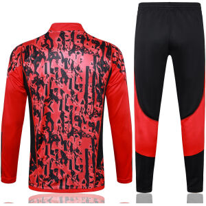 Mens Manchester United Training Suit Red 2023/24