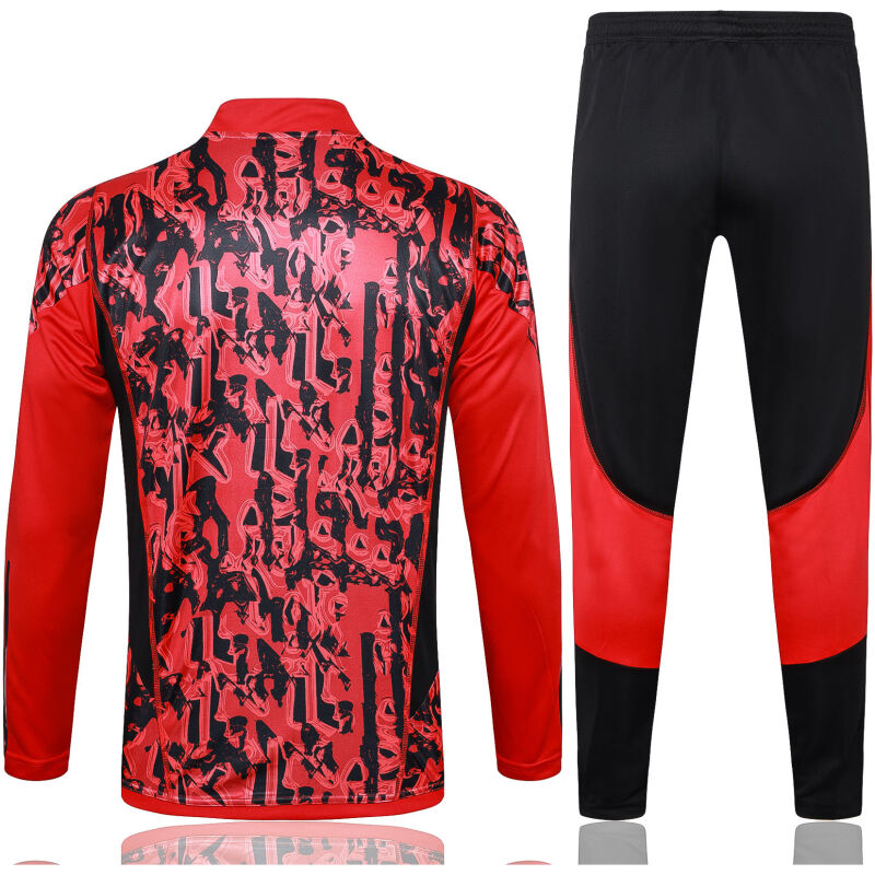 Mens Manchester United Training Suit Red 2023/24