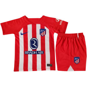Kids Atletico Madrid Home Jersey 2023/24