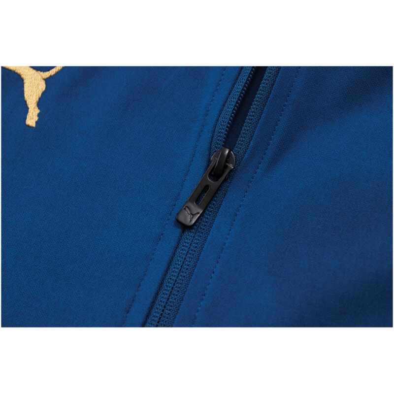 Mens Olympique Marseille Jacket + Pants Training Suit Blue 2023/24
