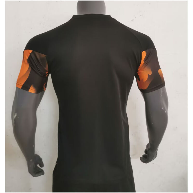 Mens Olympique Marseille Short Training Jersey Black 2023/24