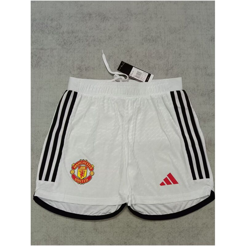 Mens Manchester United Home Authentic White Shorts 2023/24 – Match