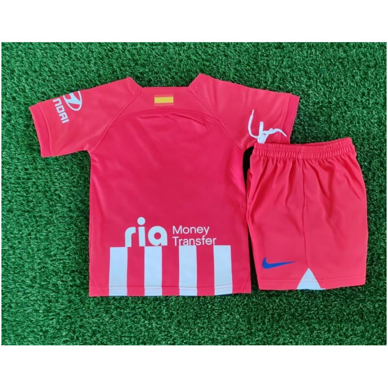 Kids Atletico Madrid Home Jersey 2023/24