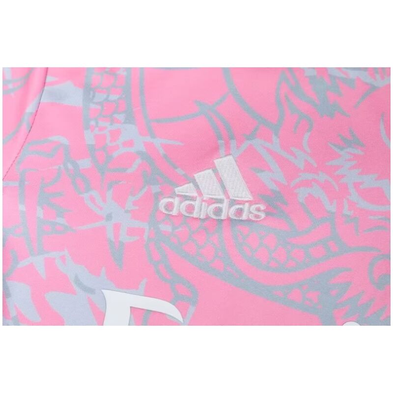 Mens Real Madrid Training Suit Pink Dragon 2023/24