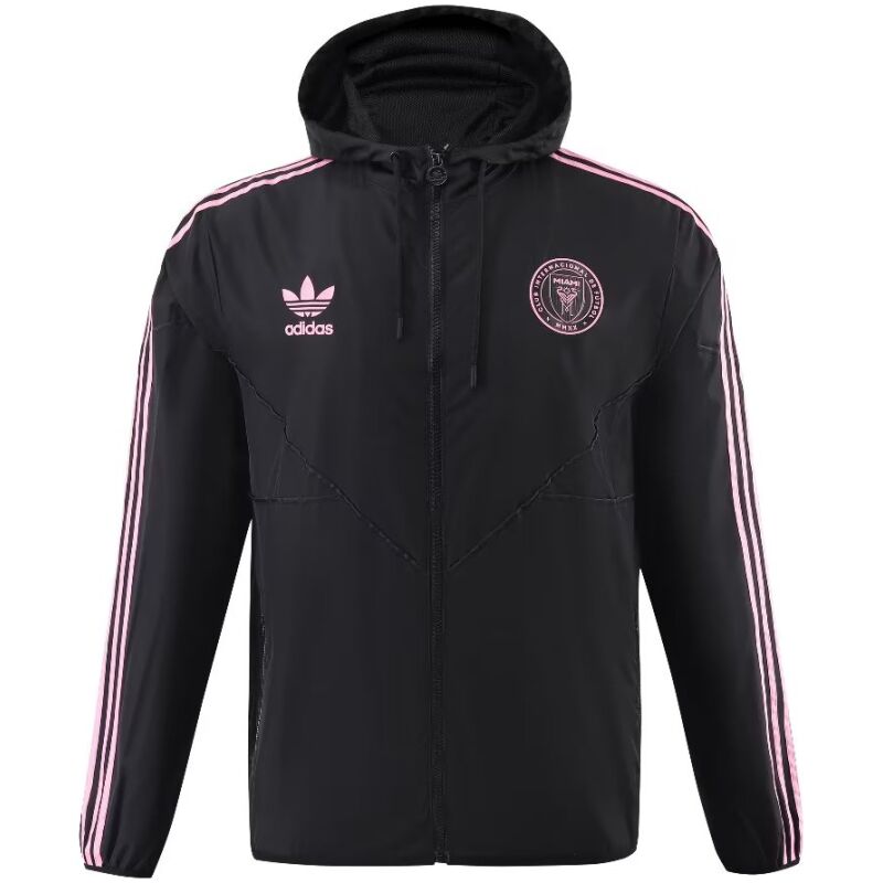 Mens Inter Miami C.F. All Weather Windrunner Jacket Black 2023/24