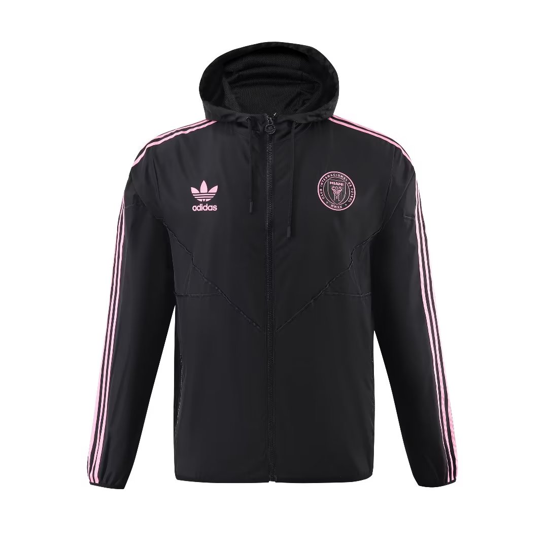 Mens Inter Miami C.F. All Weather Windrunner Jacket Black 2023/24
