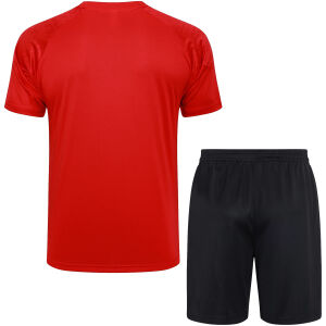 Mens AC Milan Short Training Suit Red 2023/24