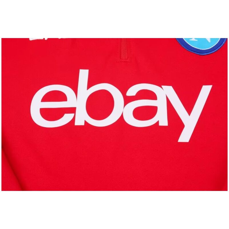 Mens Napoli Training Suit Red 2023/24
