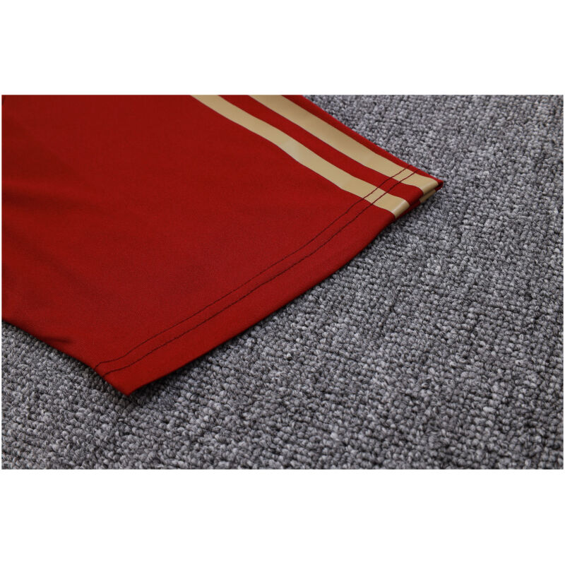 Mens Arsenal Short Training Jersey Wine 2023/24