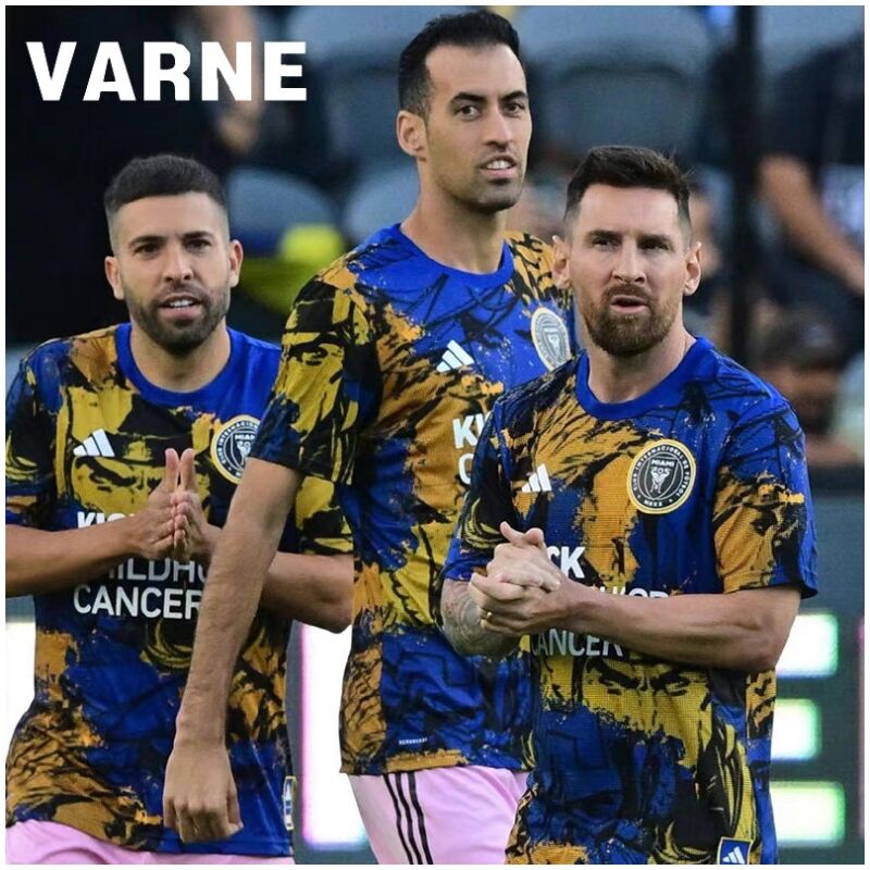 Kids Inter Miami C. F. Marvel MLS Kick Childhood Cancer Pre-Match Jersey 2023/24