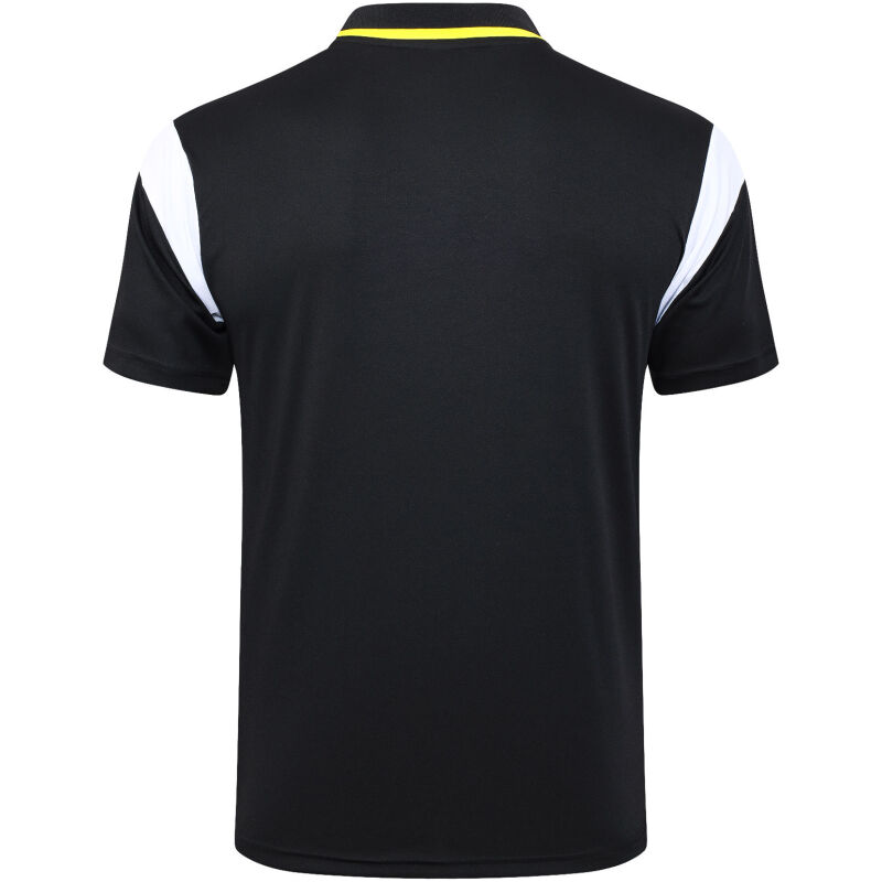 Mens Borussia Dortmund Polo Shirt Black II 2023/24