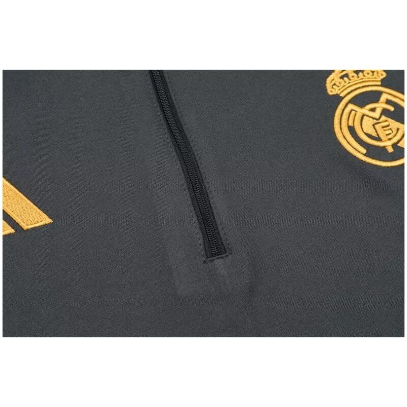 Mens Real Madrid Training Suit Grey 2023/24