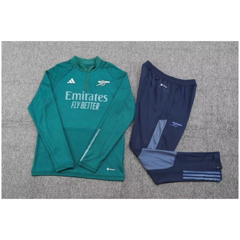 Mens Arsenal Training Suit Green 2023/24