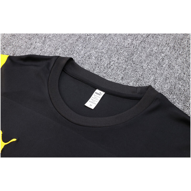 Mens Borussia Dortmund Short Training Jersey Black 2023/24